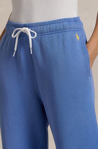 RALPH LAUREN Fleece Athletic Pant Pond Blue 4