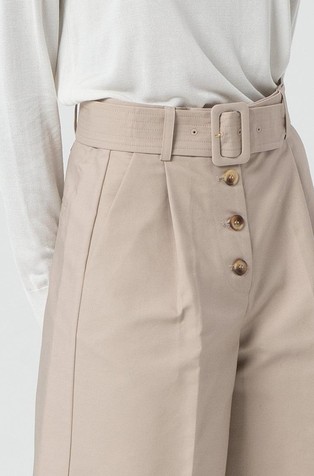 FRACOMINA Bermuda pant made in cotton Beige 4