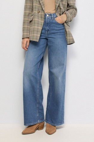 Faith Push In Wide Jeans