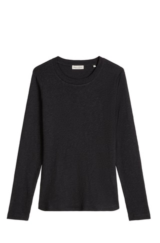 Long-sleeve tee in organic cotton