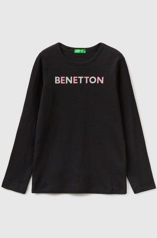 Majica z dolgimi rokavi in bleščečim potiskom