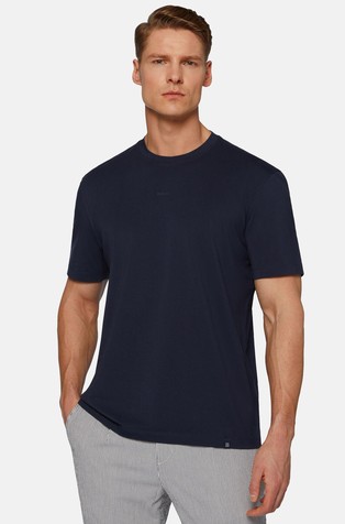 T-Shirt In Stretch Supima Cotton
