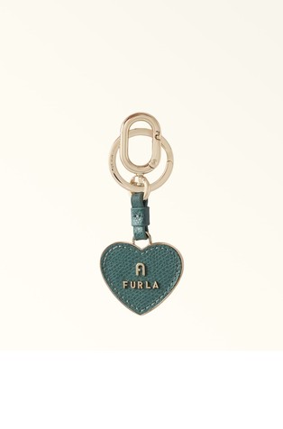 Keyring with Heart Charm