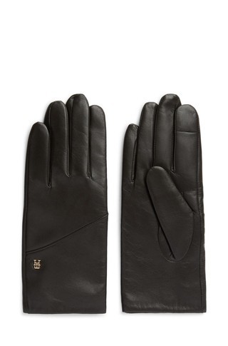 Chic TH monogram usnjene rokavice