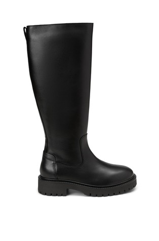 Visoki usnjeni škornji