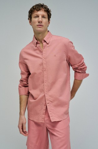 Linen-cotton shirt