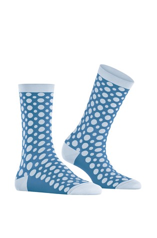 FALKE Mirage Dot Women Socks Blue 2
