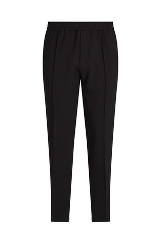 CALVIN KLEIN Hlače iz ripstop tkanine Črna - Black 5