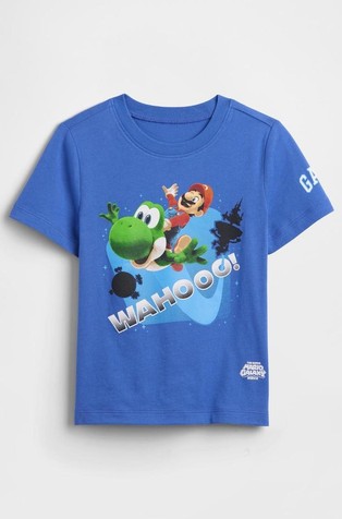 babyGap x Super Mario majica s potiskom za malčke
