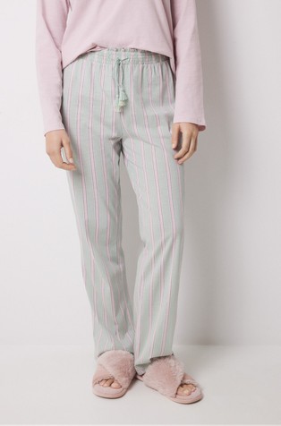 Long pants cotton striped