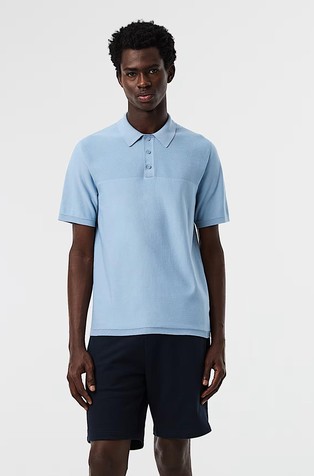 3D Performance Knit Short-sleeved Polo Shirt