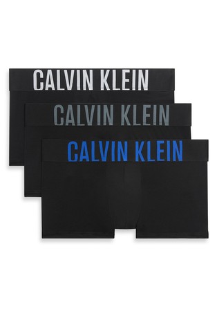 3 Pack Low Rise Trunks - Intense Power Micro