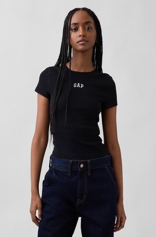 Modern Rib Gap Logo T-Shirt