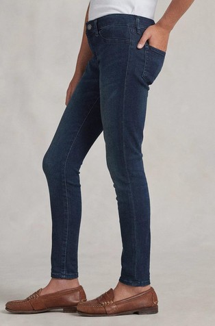 RALPH LAUREN Aubrie jeans hlače Modra - Blue 2