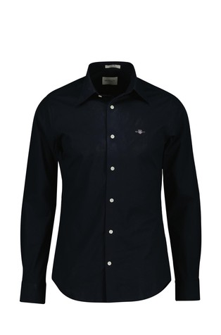 Slim fit bombažna srajca