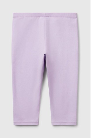 BENETTON Bombažne pajkice z dolžino do kolen Škrlatna - Lilac 2
