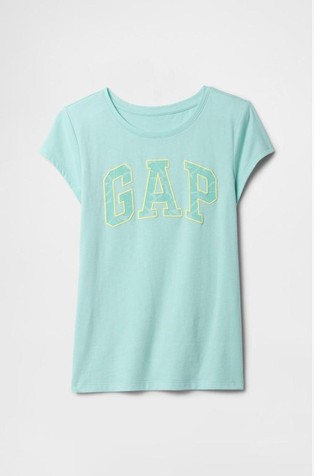 Gap logo majica s kratkimi rokavi za deklice