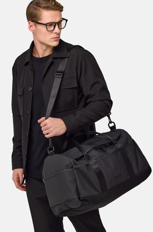 BOGGI MILANO Travel Bag in Technical Fabric Black 5