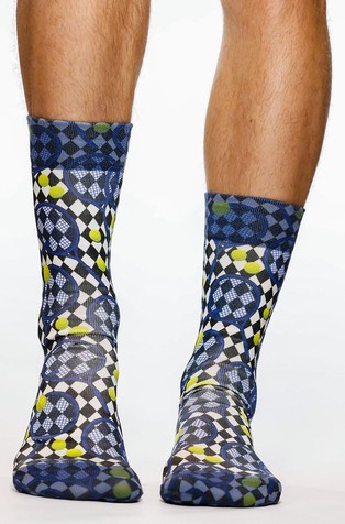 Blue Racket socks