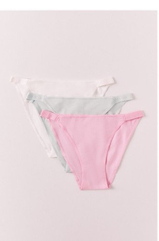 3-pack classic stretch cotton panties