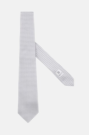 Patterned Formal Silk Tie