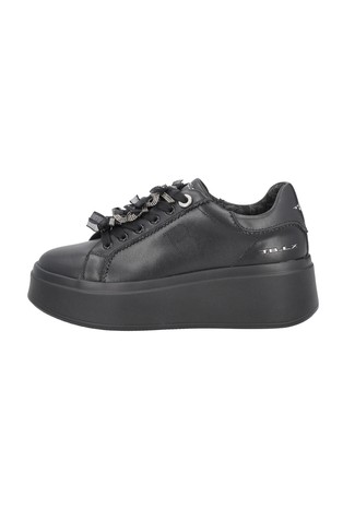 Sweet City leather sneaker with bows