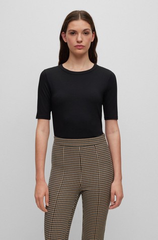 Slim-fit modal blend T-shirt