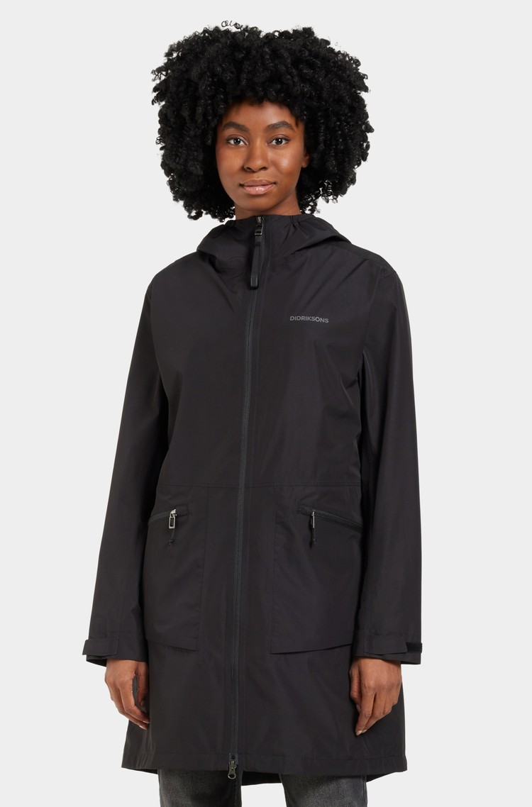 DIDRIKSONS Eliana Waterproof Parka Black 