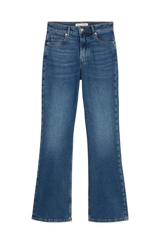 MARC O'POLO Kiruna zvončaste jeans hlače iz mešanice organskega bombaža Modra - Blue 4