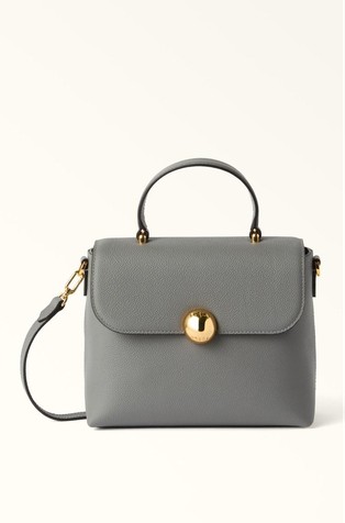Small Top Handle Leather Bag