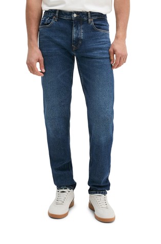 Regular fit jeans hlače iz bombažne mešanice