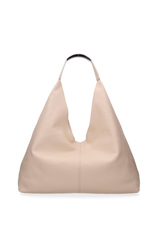 Leather shoulder bag