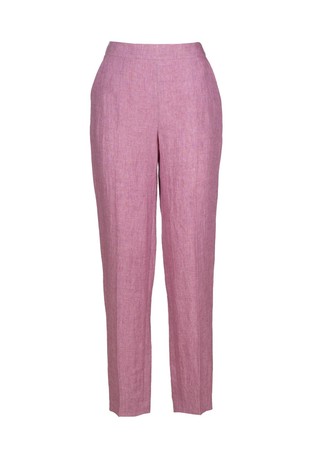 Cigarette fit lanene hlače