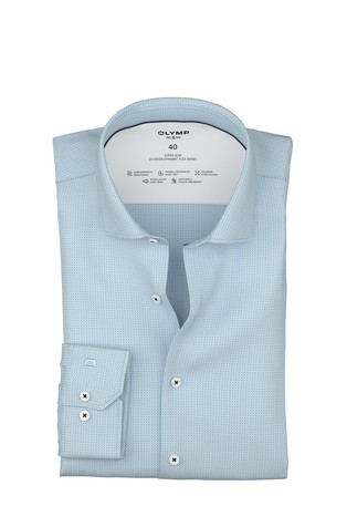 No. 6 six super-slim fit micro patterned shirt