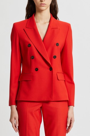 Suknjič z dvorednim zapenjanjem