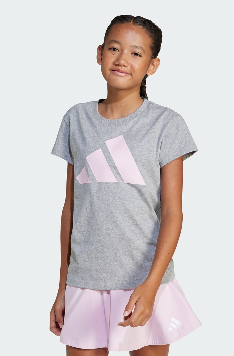 ADIDAS Essentials Big Logo majica s kratkimi rokavi Siva - Gray 