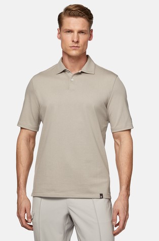 High-Performance Piqué Polo Shirt