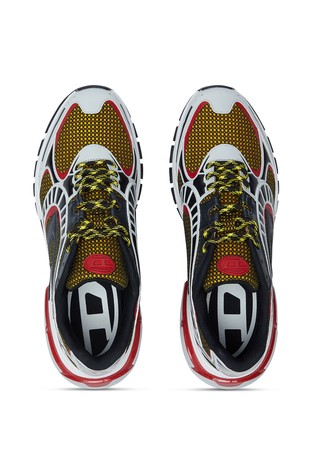 DIESEL Mesh sneakers with Oval D logo Multi 4