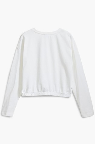 DESIGUAL T-shirt with star rhinestones White 5