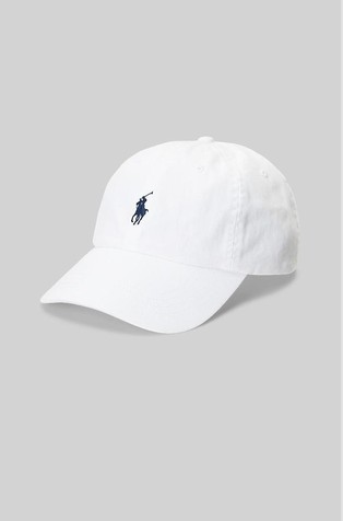 Bombažna kapa s šiltom