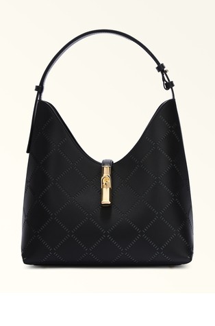 Usnjena hobo torbica