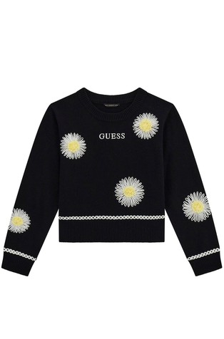 Sweater with flowers