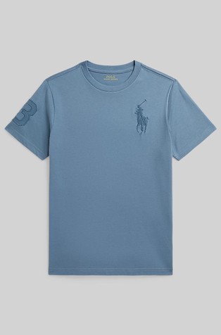 Big Pony majica s kratkimi rokavi iz bombažnega jerseya