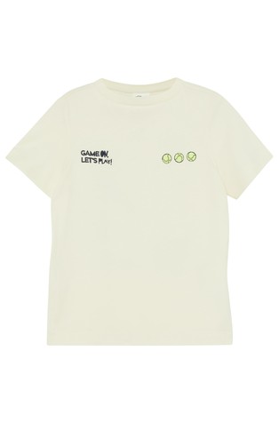 T-shirt with back and front print