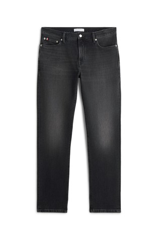 Denton Slim Straight Faded Jeans