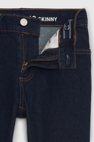 GAP Skinny jeans hlače za dečke Modra - Rinse Washed Indigo 3