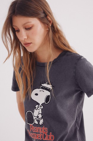 SPRINGFIELD Snoopy T-shirt Dark Gray 4