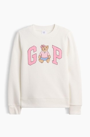 Gap logo pulover s potiskom za deklice