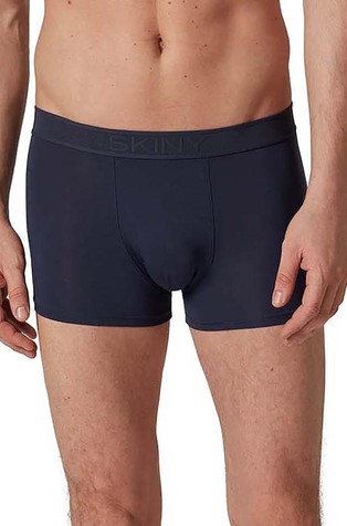 SKINY Bamboo Deluxe boksarice Modra - Crown Blue 1