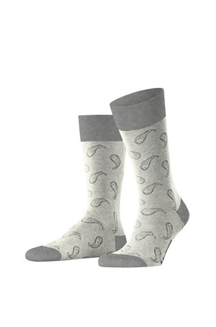 Nogavice iz bombažne mešanice s paisley vzorcem